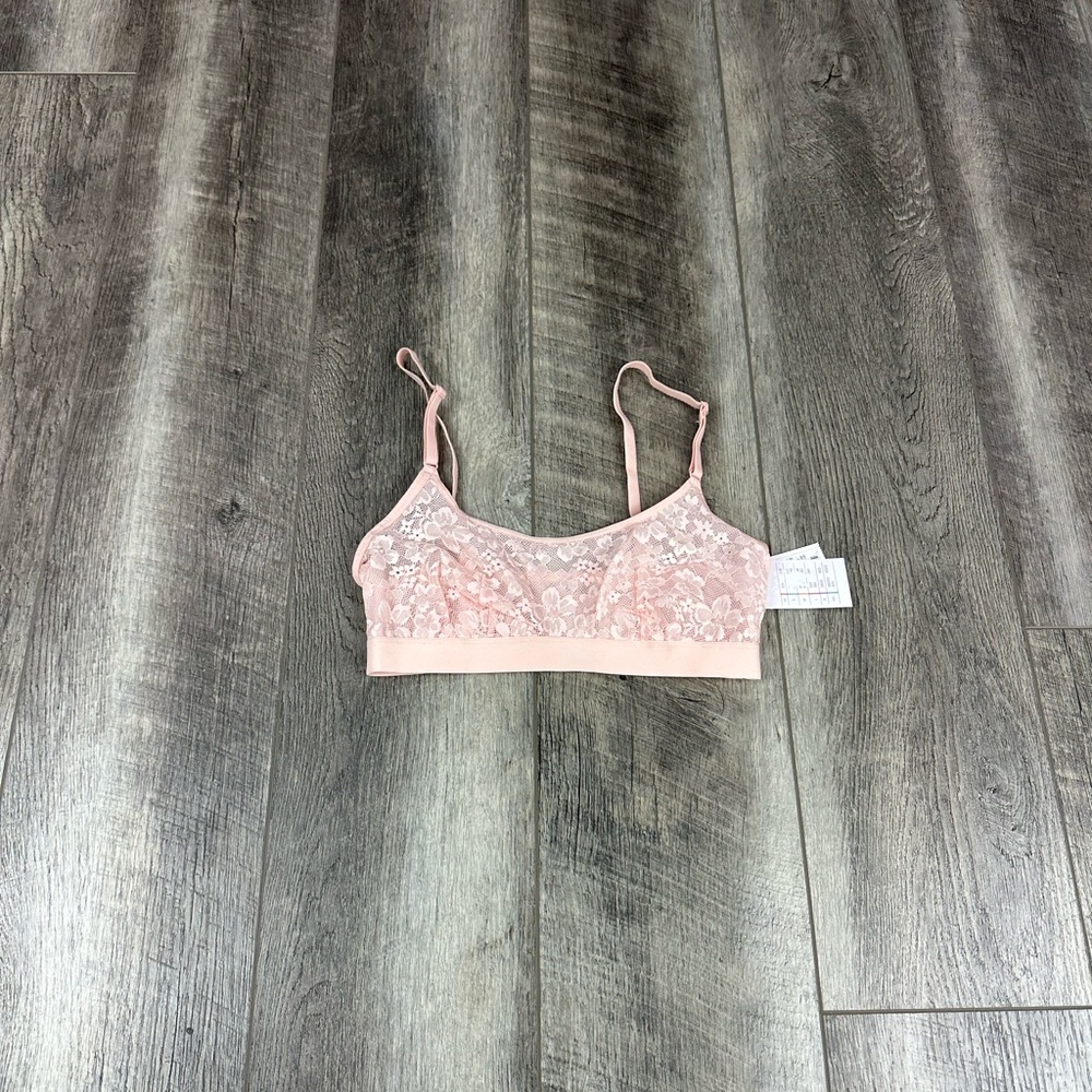 Auden Pink Lace Bralette‎